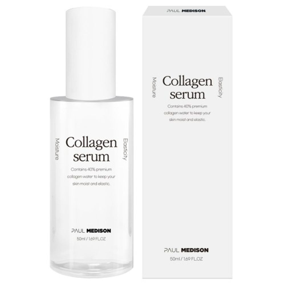 [Paul Medison] Collagen Serum _ 50ml/ 1,69Fl.oz, Marine Collagen, Anti Aging, Reduce Wrinkles, Skin Tightening, Brightening _ Made in Korea